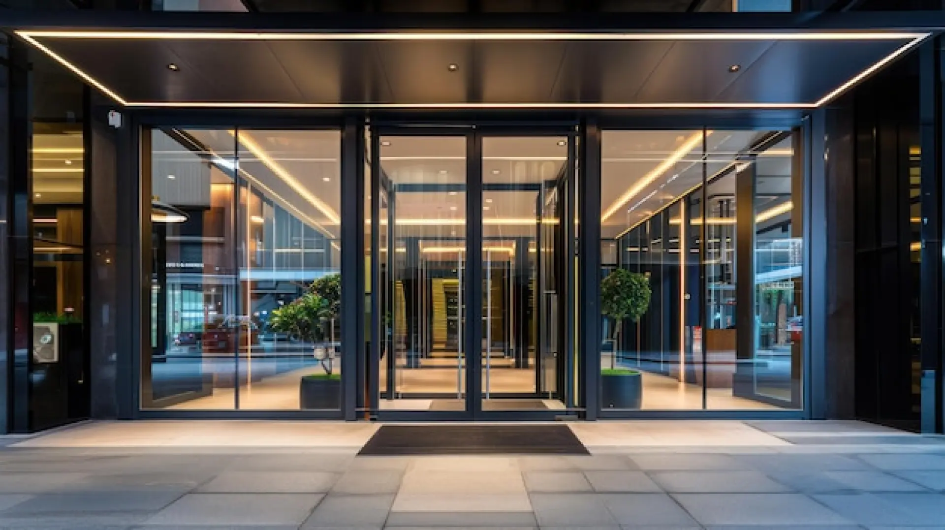 Automatic Doors in Busy Retail Environments