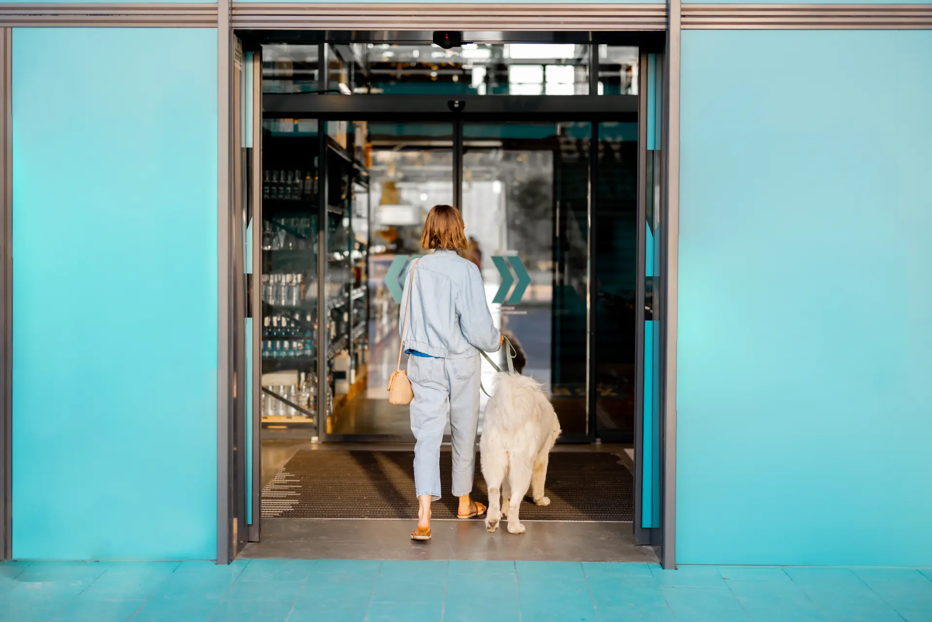 Improved Hygiene - Automatic Doors for Shops 