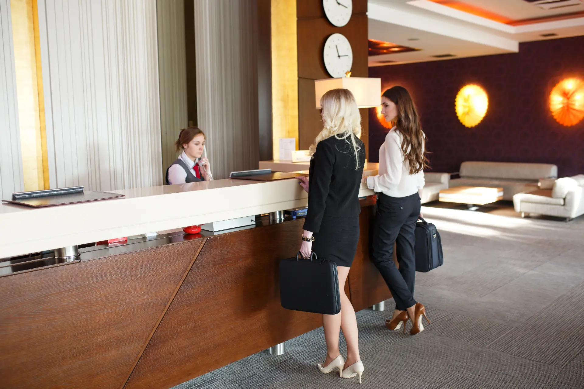 Hotel reception - Improve Guest Experience in Hotels
